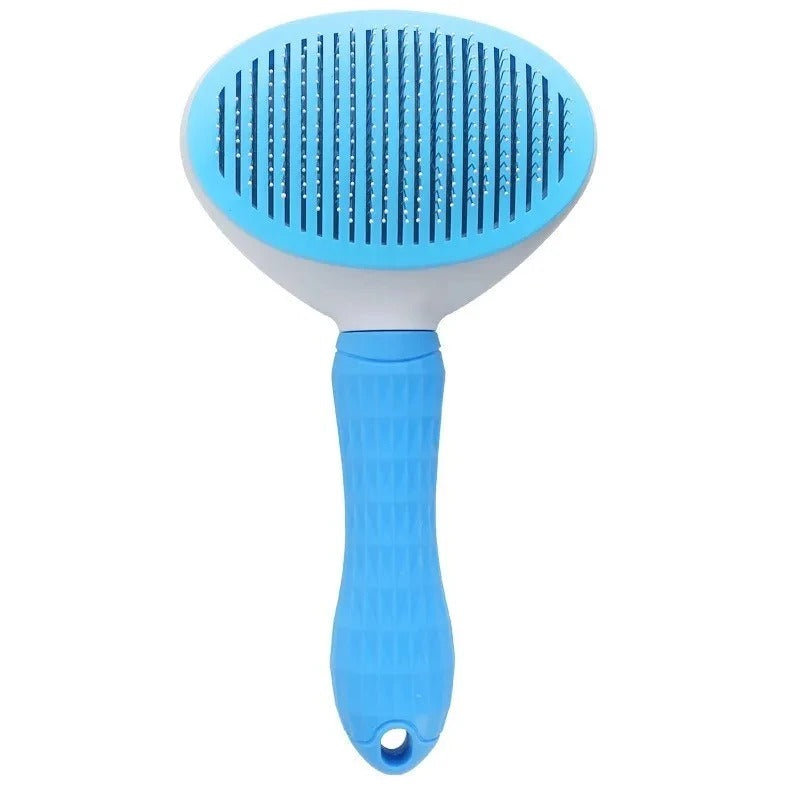 Self-Cleaning Pet Brush – Grooming Comb for Dogs and Cats