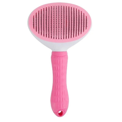 Self-Cleaning Pet Brush – Grooming Comb for Dogs and Cats