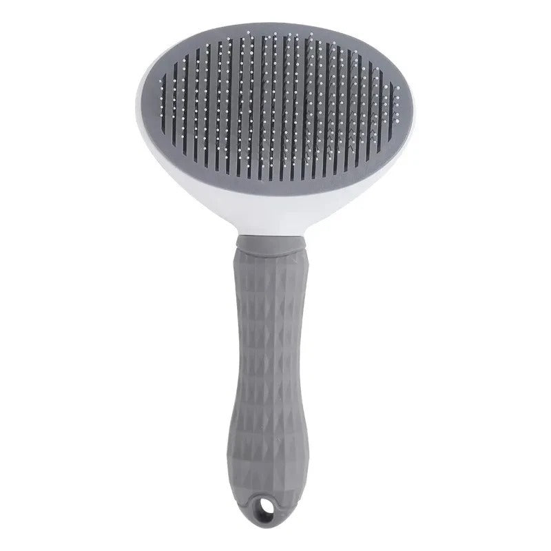 Self-Cleaning Pet Brush – Grooming Comb for Dogs and Cats